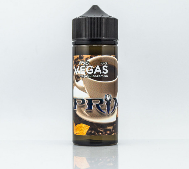 Рідина Vegas Max Organic Prime 100ml 0mg без нікотину зі смаком тютюну з кавою