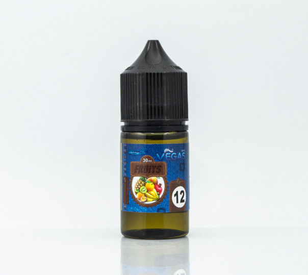 Рідина Vegas Pod System Organic Fruits 30ml 12mg на органічному нікотині зі смаком фруктів