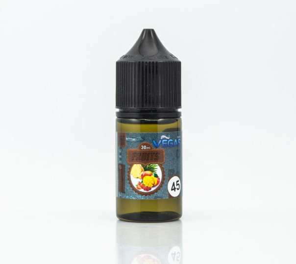 Рідина Vegas Salt Fruits 30ml 45mg на сольовому нікотині зі смаком тропічних фруктів