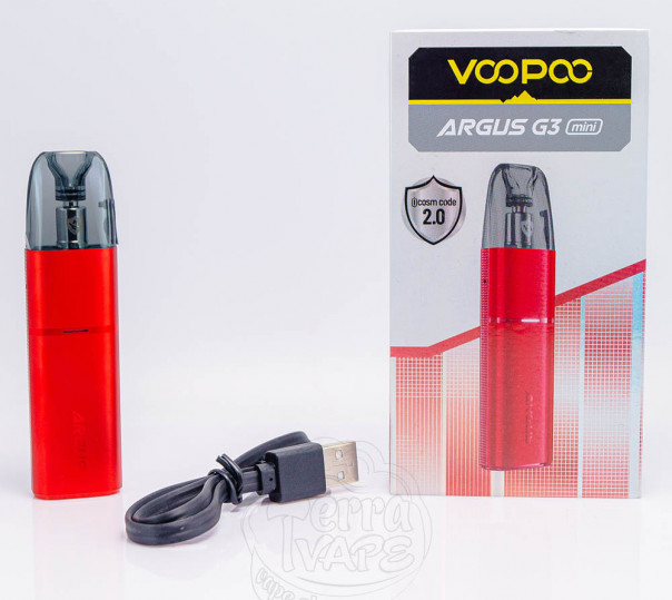 Voopoo Argus G3 Mini Pod Kit 1350mAh Space Grey Многоразовая POD система
