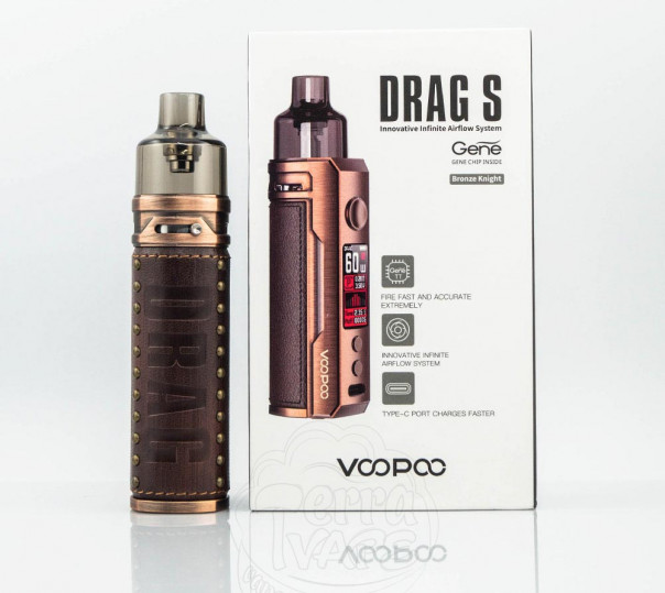 VooPoo Drag S Pod Mod Kit 2500mAh Электронная сигарета POD MOD