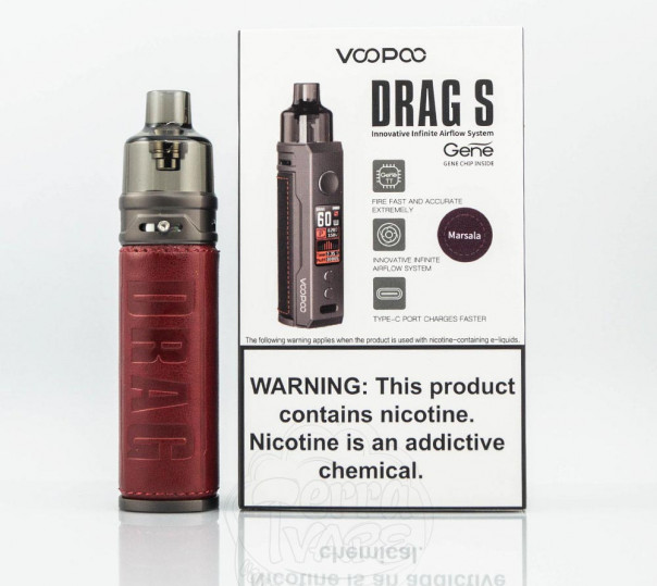 VooPoo Drag S Pod Mod Kit 2500mAh Электронная сигарета POD MOD