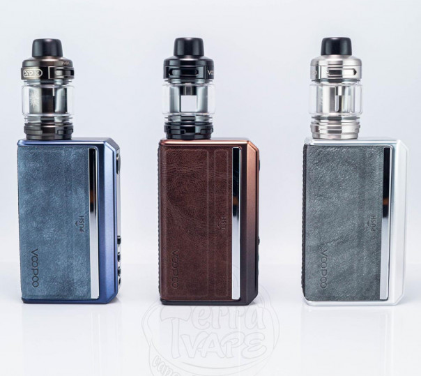 Voopoo Drag 5 177W Box Mod Kit з баком Uforce-X Tank Atomizer 5.5ml Стартовий набір