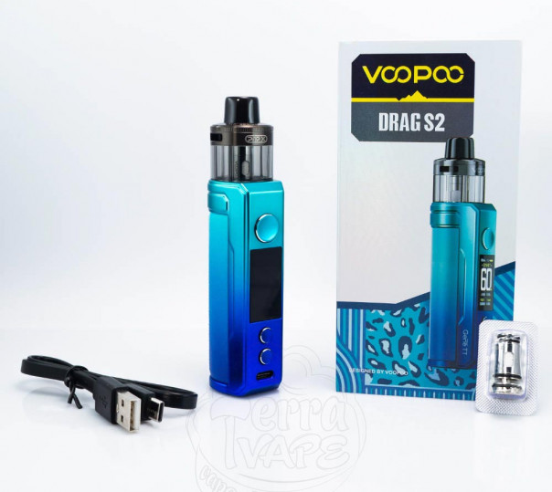 Voopoo Drag S2 Pod Mod Kit 2500mAh Электронная сигарета POD MOD