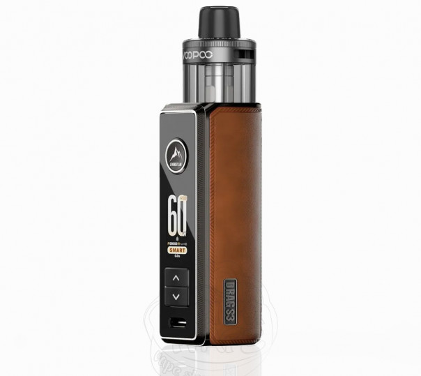 Voopoo Drag S3 80W Pod Mod Kit з картриджем PnP X DTL Pod 5ml Brown Електронна сигарета POD MOD