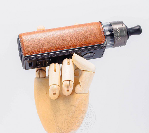 Voopoo Drag S3 60W Pod Mod Kit 3000mAh Brown з картриджем PnP X MTL Pod 5ml Електронна сигарета POD MOD