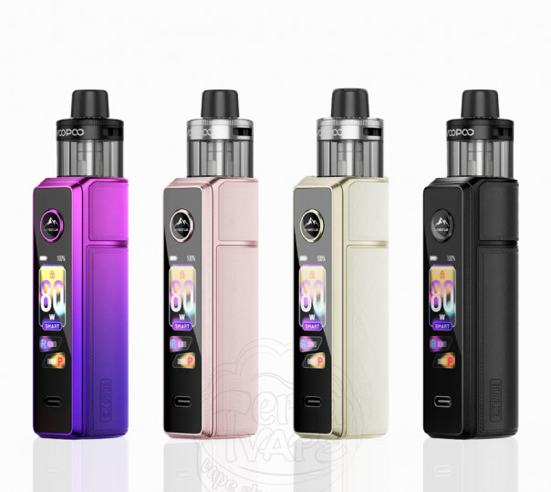 Voopoo Drag X3 80W Pod Mod Kit з картриджем PnP X DTL Pod 5ml Електронна сигарета POD MOD