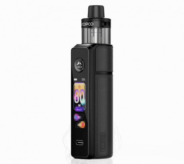 Voopoo Drag X3 80W Pod Mod Kit Spray Black с картриджем PnP X DTL Pod 5ml Электронная сигарета POD MOD