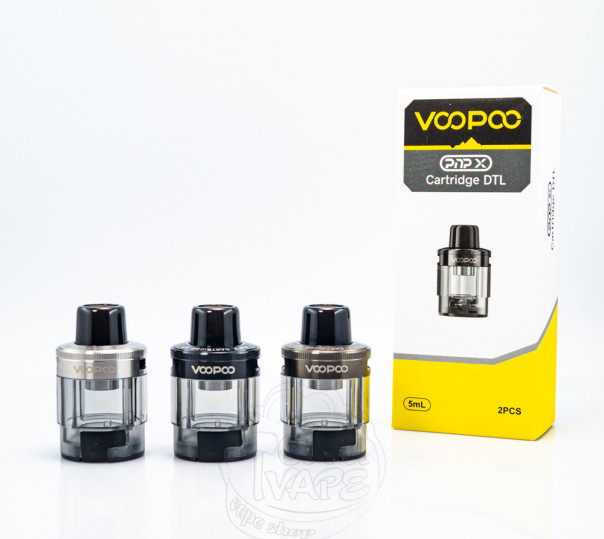 Пустой картридж Voopoo PnP-X Cartridge 5ml для Drag X2, S2, Argus Pro 2