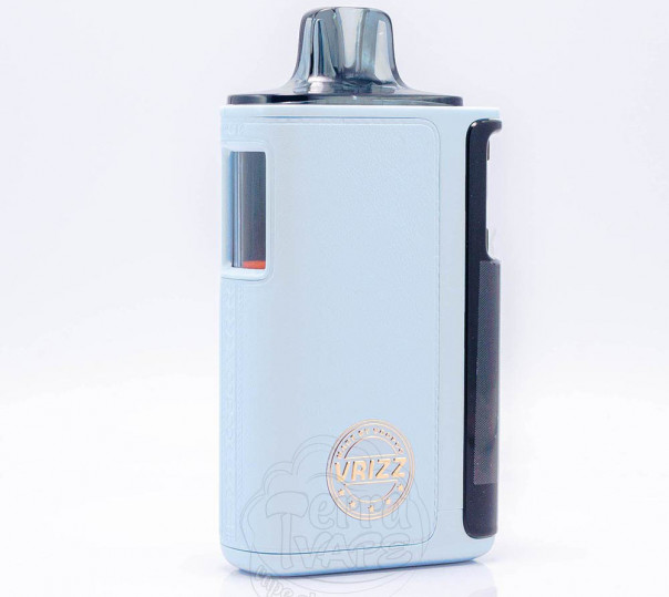 VOOPOO Vrizz 2 Pod System Kit 1350mAh Blue Leather Многоразовая POD система