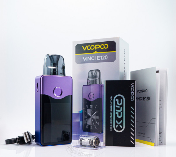 Voopoo Vinci E120 Pod Mod Kit 120W 4500mAh Champagne Golden Електронна сигарета