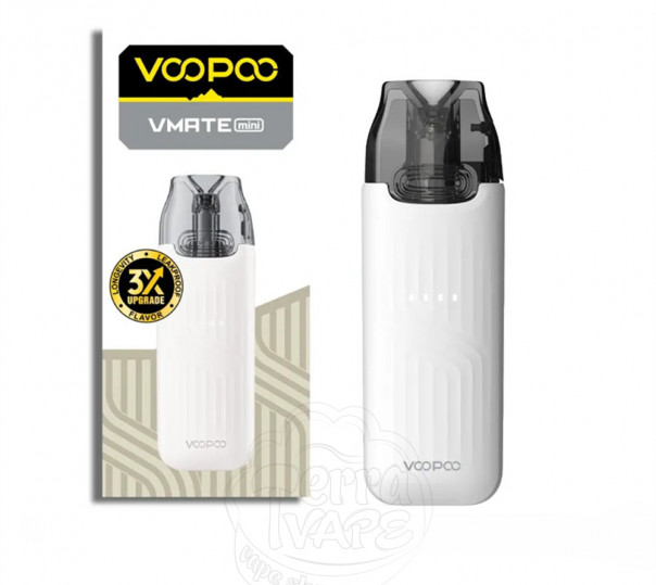 Voopoo Vmate Mini Pod System Kit 1000mAh Pure White Многоразовая POD система