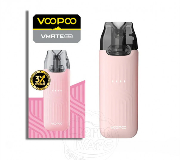 Voopoo Vmate Mini Pod System Kit 1000mAh Sakura Pink Багаторазова POD система