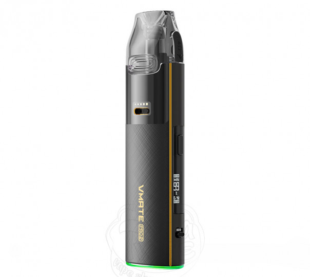 Voopoo Vmate Pro 2 Pod System Kit 1500mAh Gilt Black Багаторазова POD система