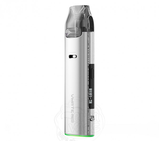 Voopoo Vmate Pro 2 Pod System Kit 1500mAh Glacier Silver Багаторазова POD система
