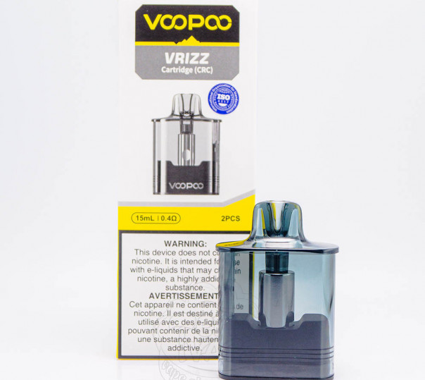 Картридж VOOPOO Vrizz Pod Cartridge 15ml 0.4Ом для многоразовой под-системы Vrizz