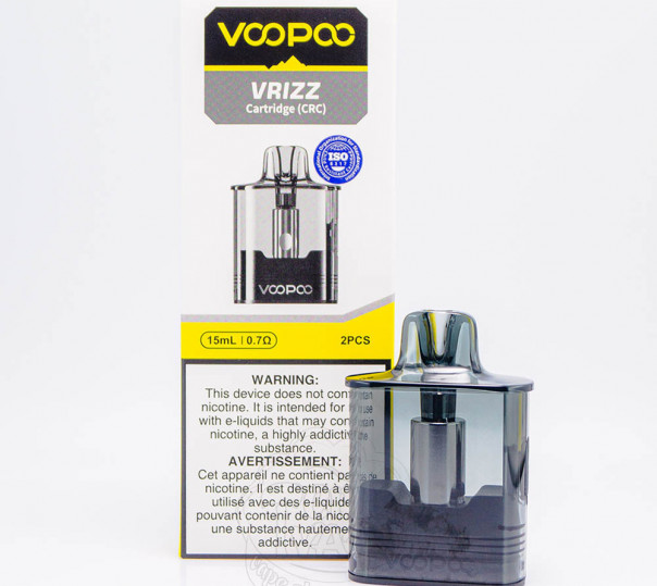Картридж VOOPOO Vrizz Pod Cartridge 15ml 0.7Ом для многоразовой под-системы Vrizz
