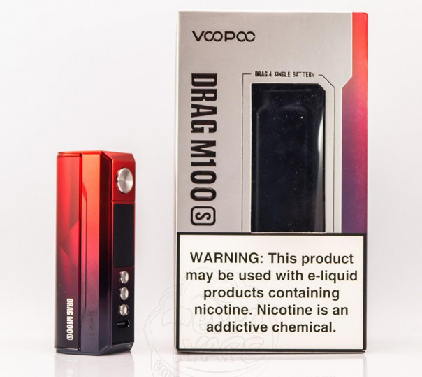 VooPoo Drag M100S Box Mod 100W Бокс мод