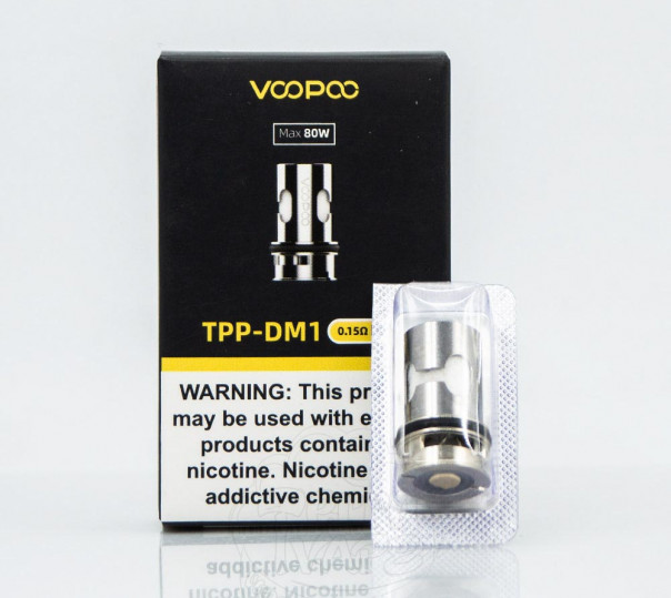 Испаритель VooPoo TPP для Drag 3 Kit, Drag X Plus Kit, Drag X Pro Kit, Drag S Pro Kit, Argus XT, Argus MT Kit