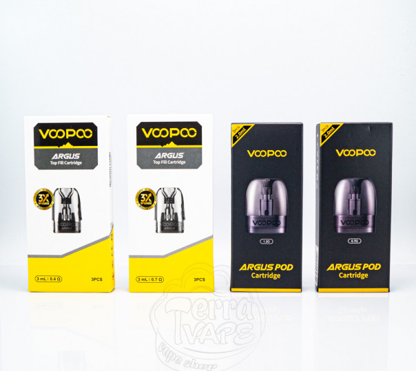 Картридж для многоразовой POD системы VooPoo Argus Pod / P1 / G / Z / P1s / P2 / G2 / Pod SE 2ml/3ml