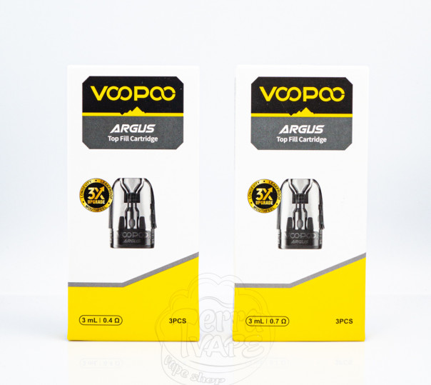 Картридж для многоразовой POD системы VooPoo Argus Pod / P1 / G / Z / P1s / P2 / G2 / Pod SE 2ml/3ml