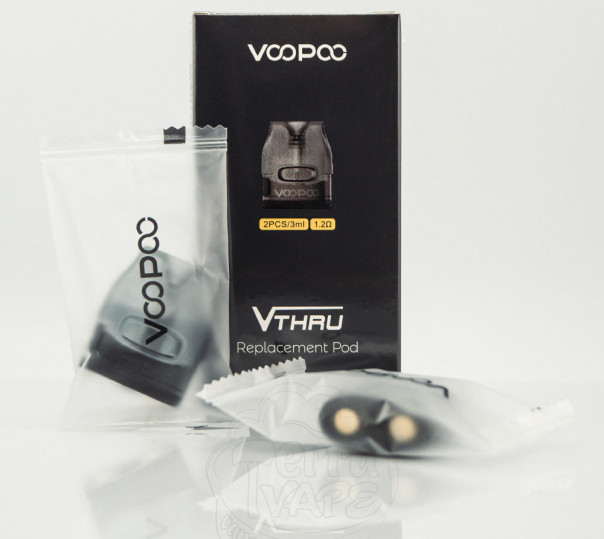 Картридж для многоразовой POD системы VooPoo V.Thru Pro, Vmate, Vmate E Kit, V.THRU Pro, VMATE Infinity Edition 3ml