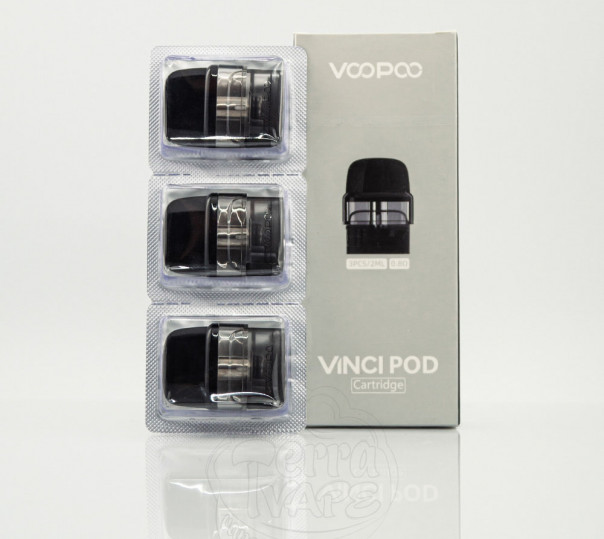 Картридж Voopoo Vinci Pod 2ml для Drag Nano 2, Vinci Pod Royal Edition, Vinci Q, Drag Nano 2 Nebula Edition, Vinci Pod SE