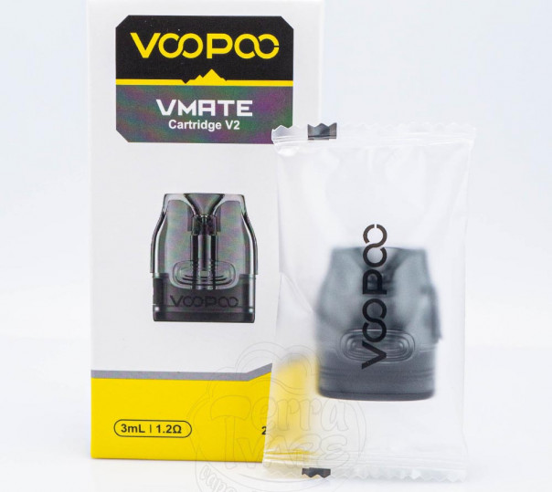 Картридж Vmate v2/v3 для многоразовой POD системы Voopoo VMate, Max, Pro, E, Infinity, PRO Power Edition, i2, V.Thru Pro Kit 3ml