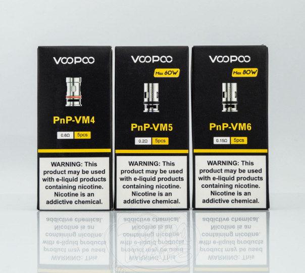 Випаровувач VooPoo PnP Coil для Drag e60, Drag S, Argus Pro, Vinci 3 Mod Pod та інших