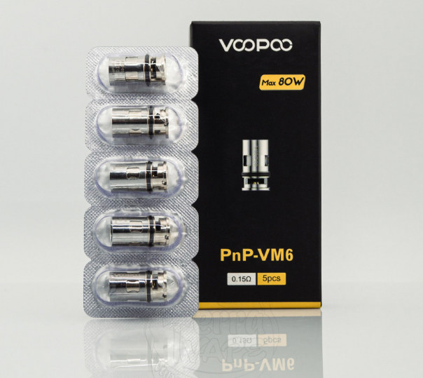 Испаритель VooPoo PnP Coil для Drag e60, Drag S, Argus Pro, Vinci 3 Mod Pod и других