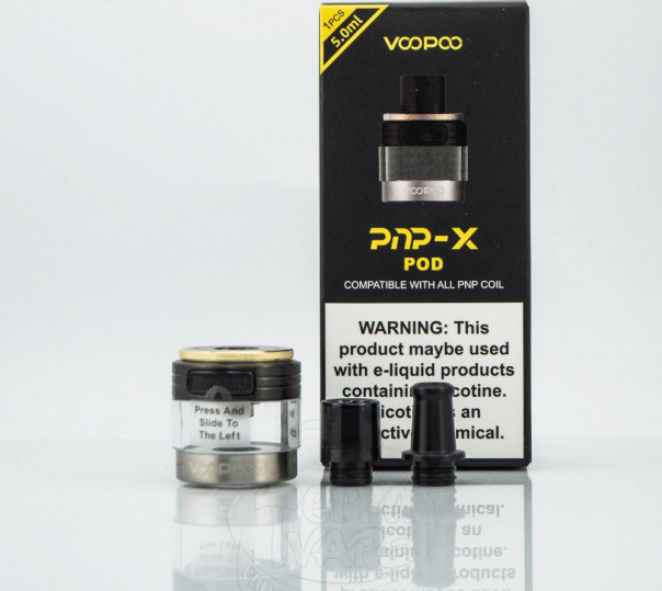 Пустой картридж VooPoo PnP-X Pod Cartridge для POD Mod DRAG S PNP-X Kit, DRAG X PNP-X Kit 5ml