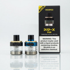 Порожній картридж VooPoo PnP-X Pod Cartridge для DRAG S PNP-X Kit, DRAG X PNP-X Kit 5ml