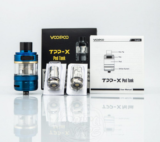 VooPoo TPP X Pod Tank Atomizer Бак на испарителях