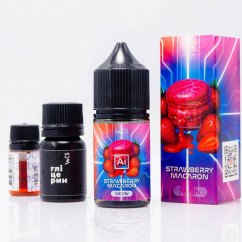 WES AI Neon Salt Strawberry Macaron 30ml 65mg