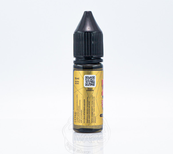 Рідина Wes Gold Line Salt #5 Cherry Tea 15ml 50mg на сольовому нікотині зі смаком вишневого чаю