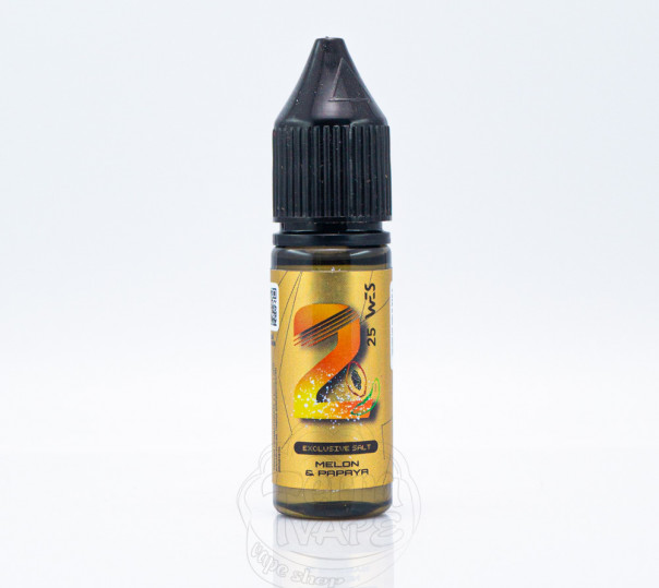 Рідина Wes Gold Line Salt #2 Melon Papaya 15ml 50mg на сольовому нікотині зі смаком дині та папайї