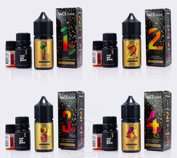 Жидкость Wes Gold Line Salt 30ml (набор компонентов)