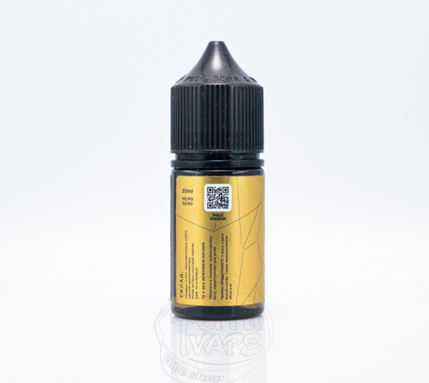 Рідина Wes Gold Line Salt #2 Melon Papaya 30ml 50mg на сольовому нікотині зі смаком дині з папайєю