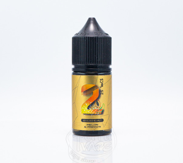 Жидкость Wes Gold Line Salt #2 Melon Papaya 30ml 50mg на солевом никотине со вкусом дыни с папайей