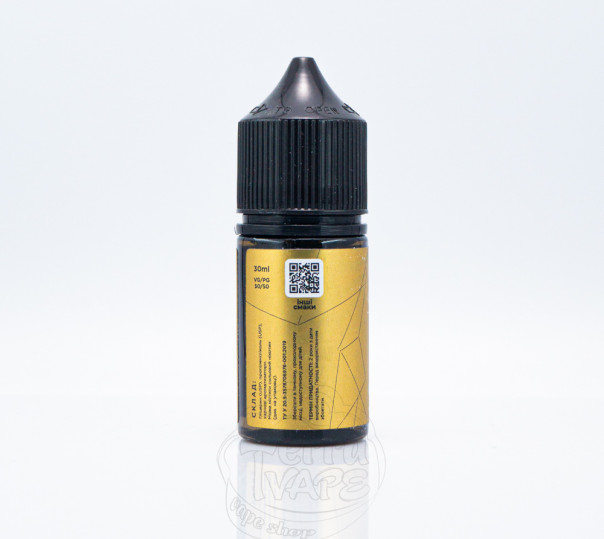 Рідина Wes Gold Line Salt #1 Mint Watermelon 30ml 50mg на сольовому нікотині зі смаком кавуна з м'ятою