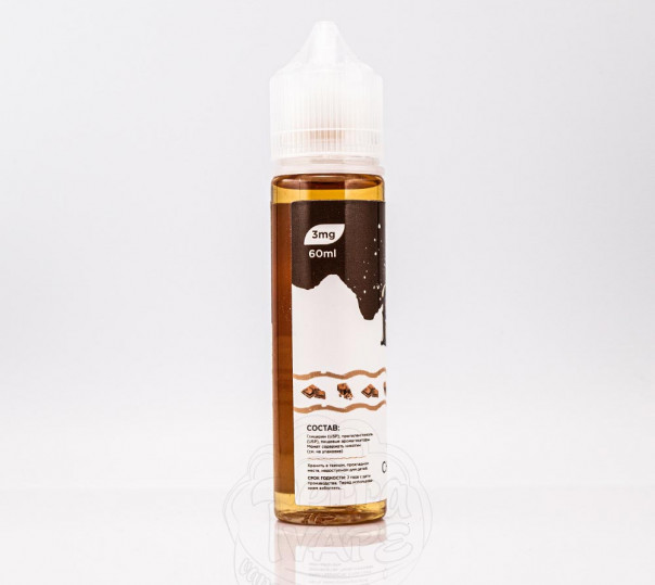 Рідина Wes Art Organic Chocolate Cheesecake 60ml 3mg на органічному нікотині зі смаком шоколадного чизкейку