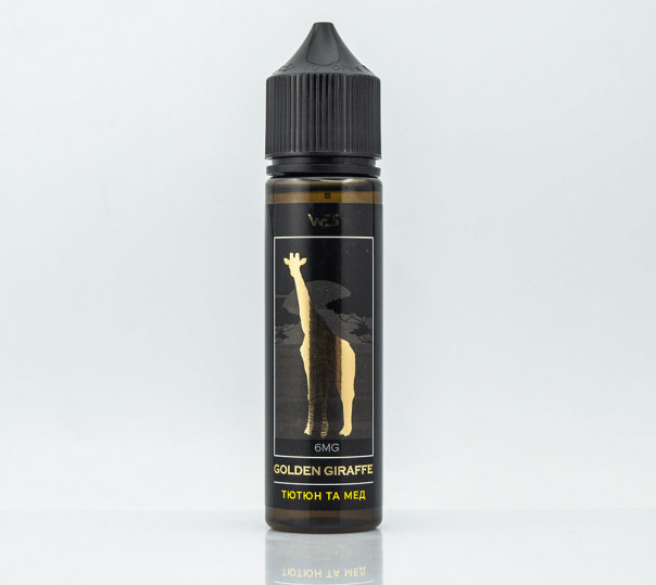 Жидкость WES Golden Giraffe Organic #4 Табак с медом 60ml 3mg на органическом никотине