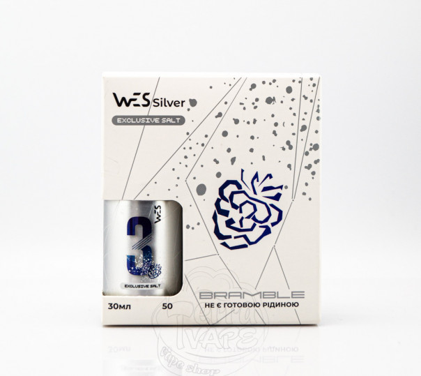 Жидкость WES Silver Salt #3 Bramble 30ml 65mg со вкусом ягод (набор компонентов)