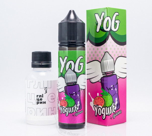 Рідина WES Split Organic #5 Yog 60ml 6mg зі смаком йогурту з гуавою (набір компонентів)