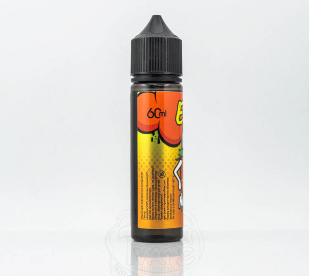 Рідина WES Split Organic #1 Eden 60ml 0mg без нікотину зі смаком полуниці та дині