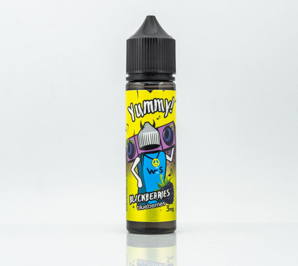 Рідина WES Split Organic #4 Yummy 60ml 0mg без нікотину зі смаком ягід