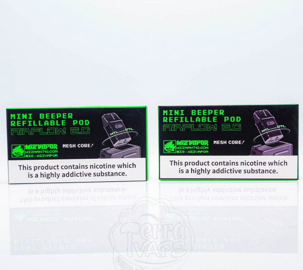 Картридж WizVapor Mini Beeper Pod Cartridge 3.5ml для многоразовой POD системы WizVapor Mini Beeper