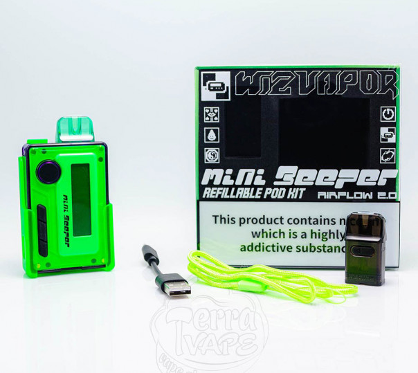 WizVapor Mini Beeper Pod Kit 1200mAh Wiz 01 Многоразовая POD система