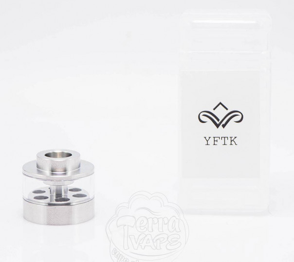 Сменный бак Flash e-Vapor V4.5S+ RTA 2ml kit для обслуживаемого атомайзера YFTK Flash-e-Vapor v4.5S+ MTL RTA