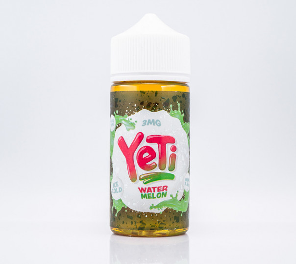 Жидкость Yeti Organic Watermelon 100ml 3mg на органическом никотине со вкусом арбуза